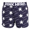 Мужские трусы Pink Hero темно-синие со звездами удлиненные PH1275-2