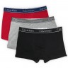 Мужские боксеры Calvin Klein черные с черной резинкой CK01
