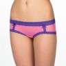 Женские трусы Victoria’s Secret рорзовые с фиолетовой окантовкой 66292/68