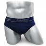 Мужские брифы (плавки) Calvin Klein синие с синей резинкой CK09