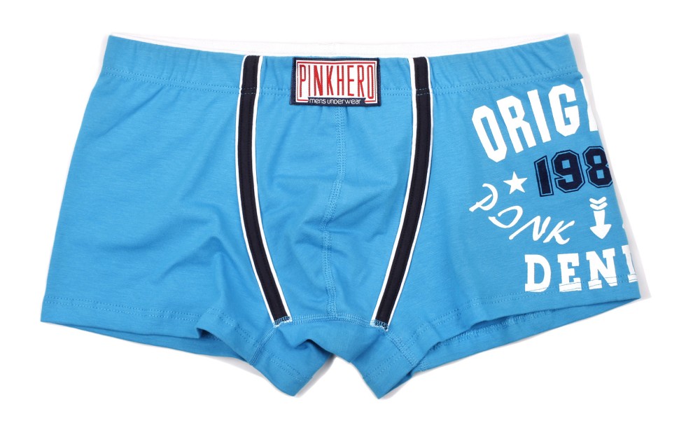 Мужские боксеры Pink Hero голубые PH1234-4