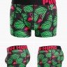 Мужские трусы Pink Hero черные с фламинго PH512-1