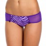 Женские трусы Victoria’s Secret фиолетовые/вставка зебра 66286/160