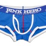 Мужские укороченные боксеры Pink Hero голубые Devil PH1226-3