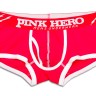 Мужские укороченные боксеры Pink Hero темно-розовые Devil PH1226-5
