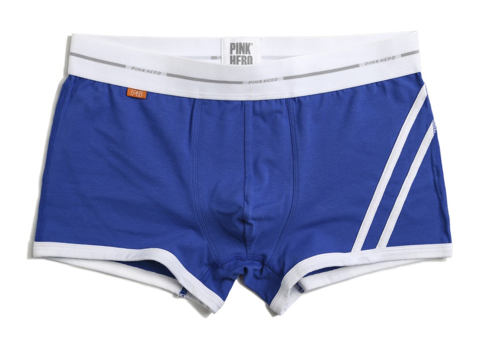 Мужские трусы Pink Hero синие с полосками PH526-4