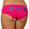 Женские трусы Victoria’s Secret розовые/сердечки 6186