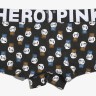 Мужские трусы Pink Hero черные с боксерскими перчатками PH802-1