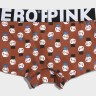 Мужские трусы Pink Hero коричневые с боксерскими перчатками PH802-2