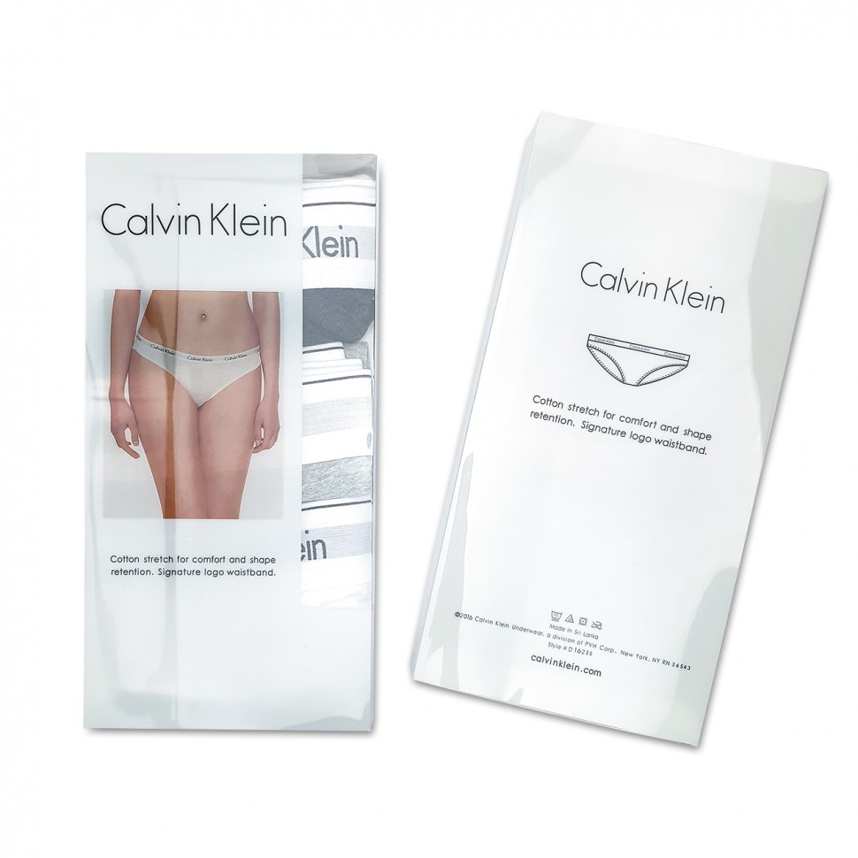 Пластиковая коробочка Calvin Klein для женских трусов CKY12
