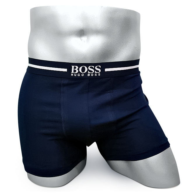 Мужские боксеры HUGO BOSS синие BS04