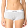 Женские шортики Calvin Klein серые с белой резинкой B052