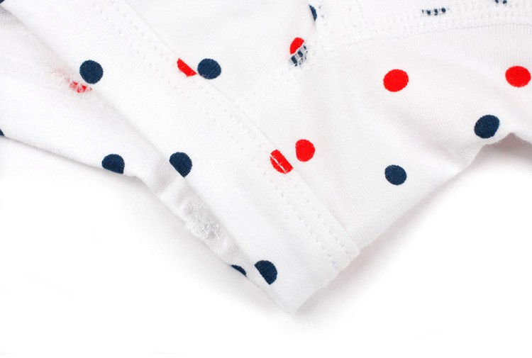 Мужские трусы Pink Hero белые в горошек PH1257-3