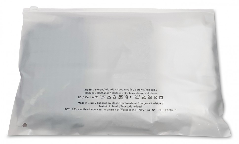 Пластиковый пакет для трусов/комплекта CKY5