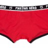 Мужские трусы Pink Hero красные с черной окантовкой PH1201-3