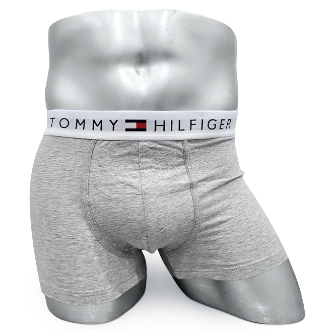Мужские боксеры Tommy Hilfiger серые T02