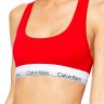 Женский комплект Calvin Klein с чашечками красный: топ и плавки C05