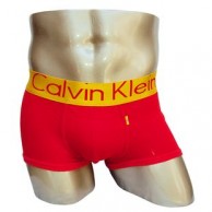 Трусы Calvin Klein красные с золотой резинкой Испания A024