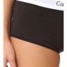 Женский комплект Calvin Klein с чашечками черный: топ и шортики C11