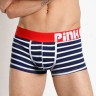 Мужские трусы Pink Hero синие в белую полоску PH1281-4