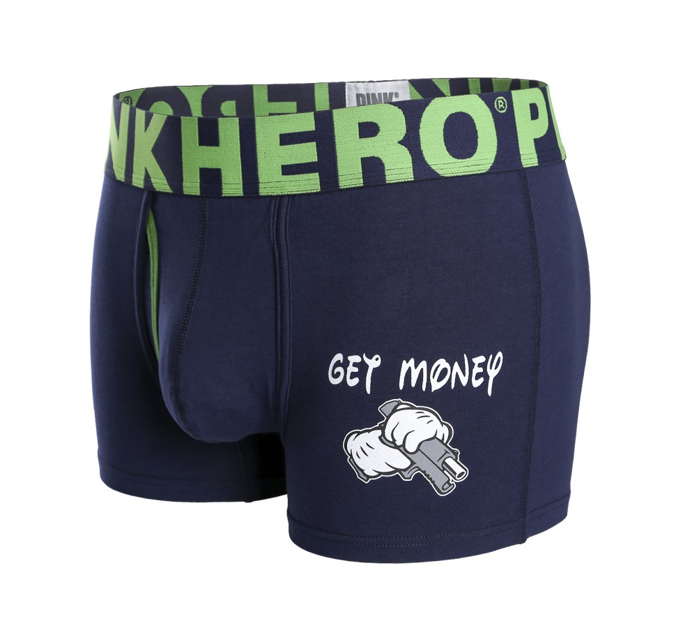 Мужские трусы Pink Hero темно-синие Get Money PH522-7