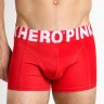 Мужские трусы Pink Hero красные удлиненные PH513-3