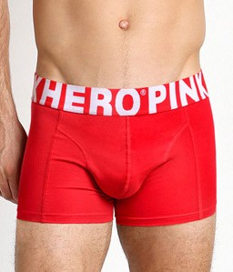 Мужские трусы Pink Hero красные удлиненные PH513-3
