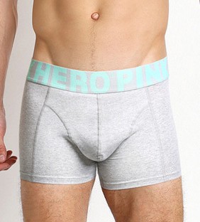 Мужские трусы Pink Hero серые удлиненные PH513-8