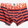 Мужские трусы Pink Hero красные/синие полоски удлиненные PH514-2