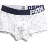 Мужские трусы Pink Hero белые с ёлочками PH1283-2