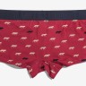 Мужские трусы Pink Hero красные с волками PH1286-1