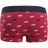 Мужские трусы Pink Hero красные с волками PH1286-1
