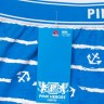 Мужские трусы Pink Hero голубые с якорями удлиненные PH1262-1