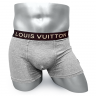 Мужские трусы Loius Vuitton серые LV02