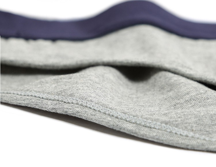 Мужские брифы Pink Hero серые с синей резинкой PH1280-3