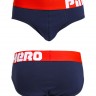 Мужские брифы Pink Hero синие с красной резинкой PH1280-4