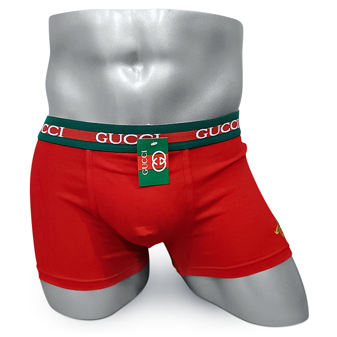 Мужские трусы Gucci красные G06