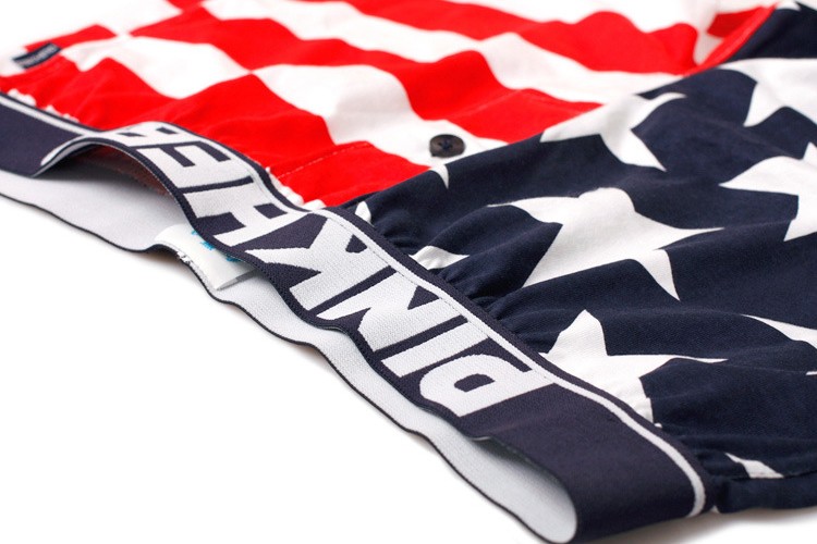 Мужские трусы Pink Hero с флагом удлиненные PH1275-1