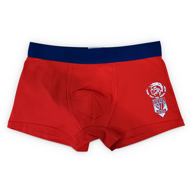 Мужские трусы Diesel красные DL06
