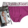 Женские шортики Calvin Klein пурпурные с серебряной резинкой Steel B033