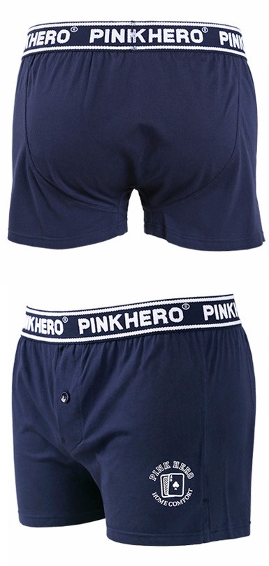 Мужские трусы Pink Hero темно-синие удлиненные PH1279-6