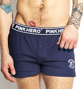 Мужские трусы Pink Hero темно-синие удлиненные PH1279-6