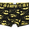 Мужские трусы Pink Hero черные Batman PH1250-1
