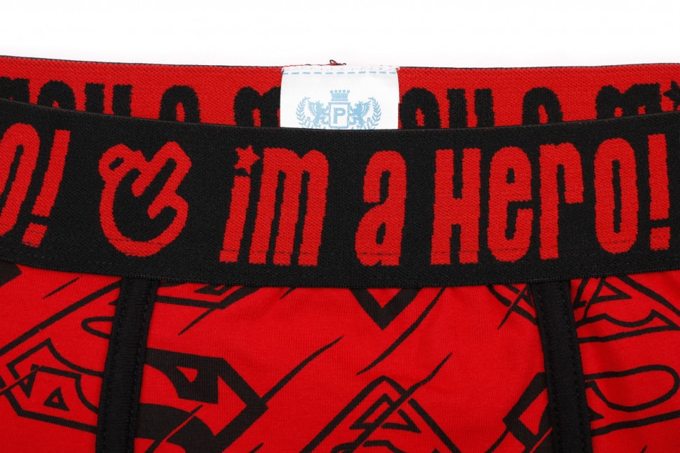 Мужские трусы Pink Hero красные Superman PH1250-3