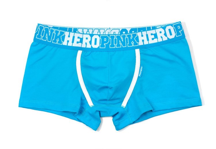 Мужские трусы Pink Hero голубые PH1236-4