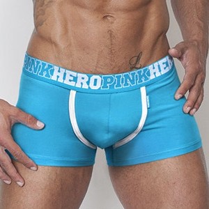 Мужские трусы Pink Hero голубые PH1236-4