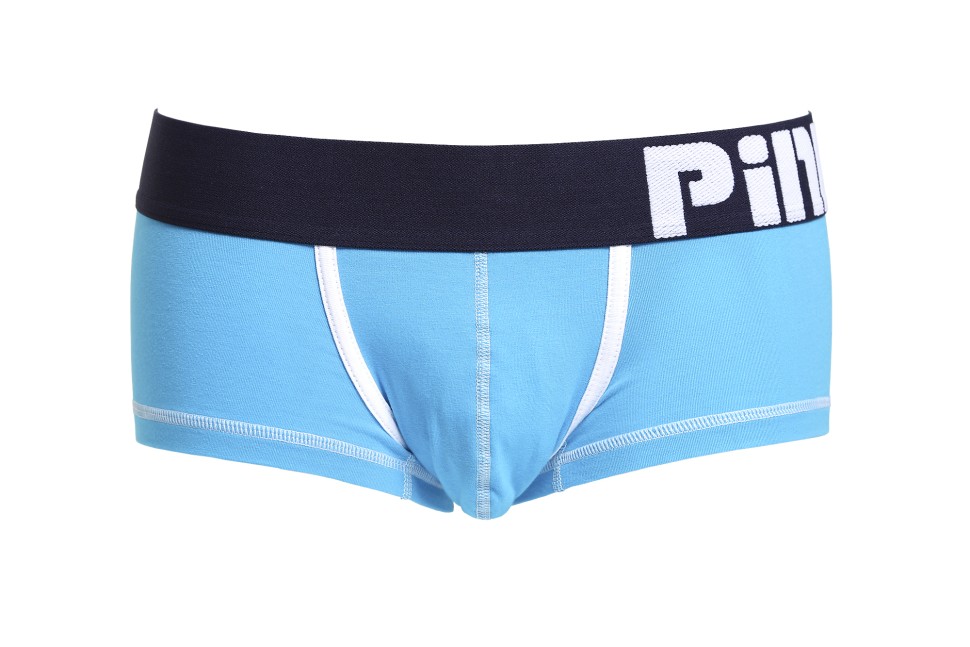 Мужские укороченные боксеры Pink Hero голубые Ctrl Esc PH1276-6