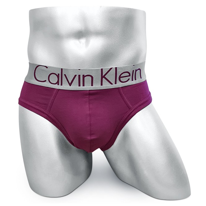 Мужские брифы Calvin Klein пурпурные A105