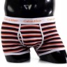 Трусы Calvin Klein 365 полосы чер/крас/бел A076